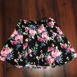 Colorful flowered skirt from Abercrombie and Fitch